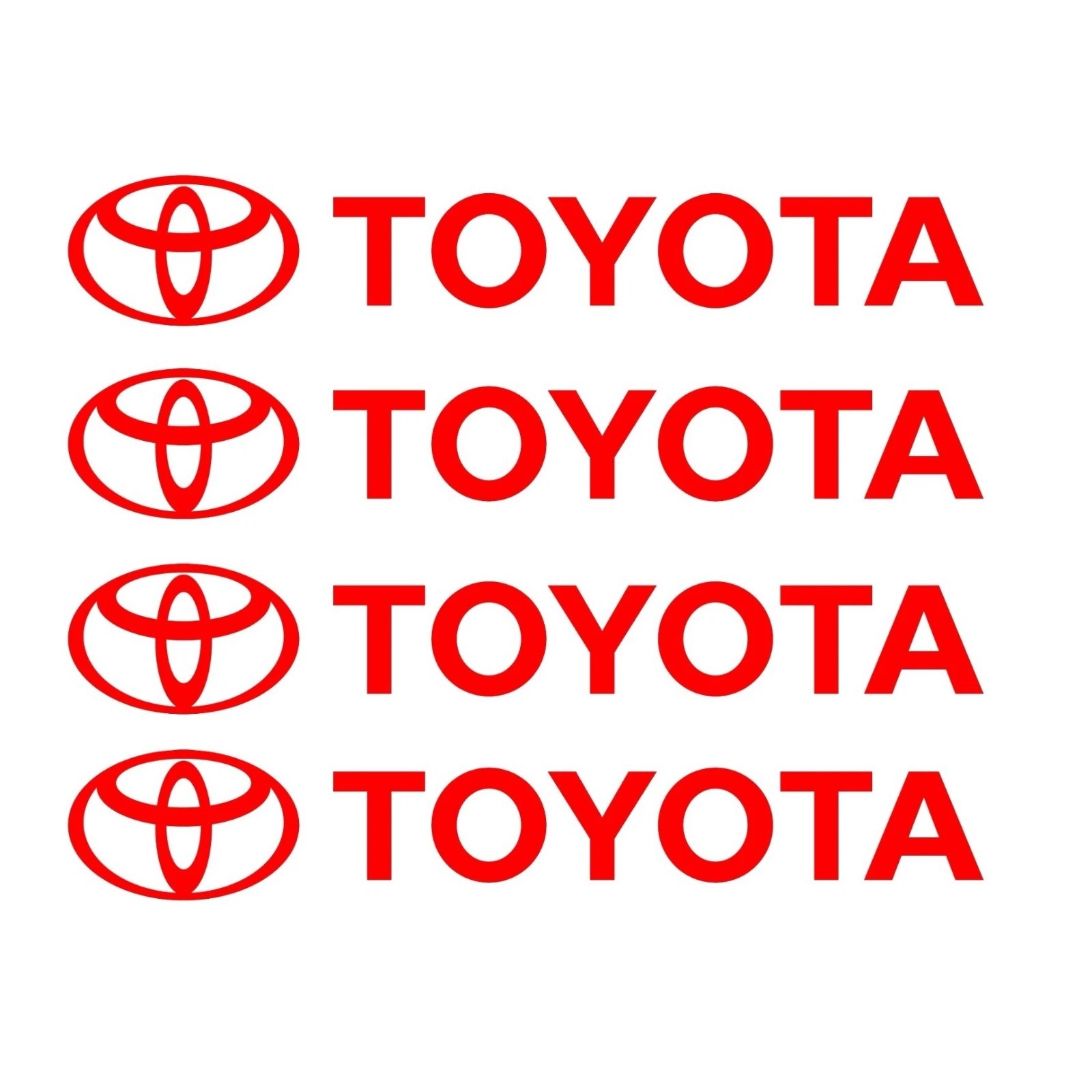 Toyota Decal Tacoma 4runner Supra Celica Tundra Corolla Sticker – Any Size