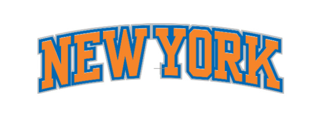 NEW YORK KNICKS logo Vinyl Sticker/Decal Basketball