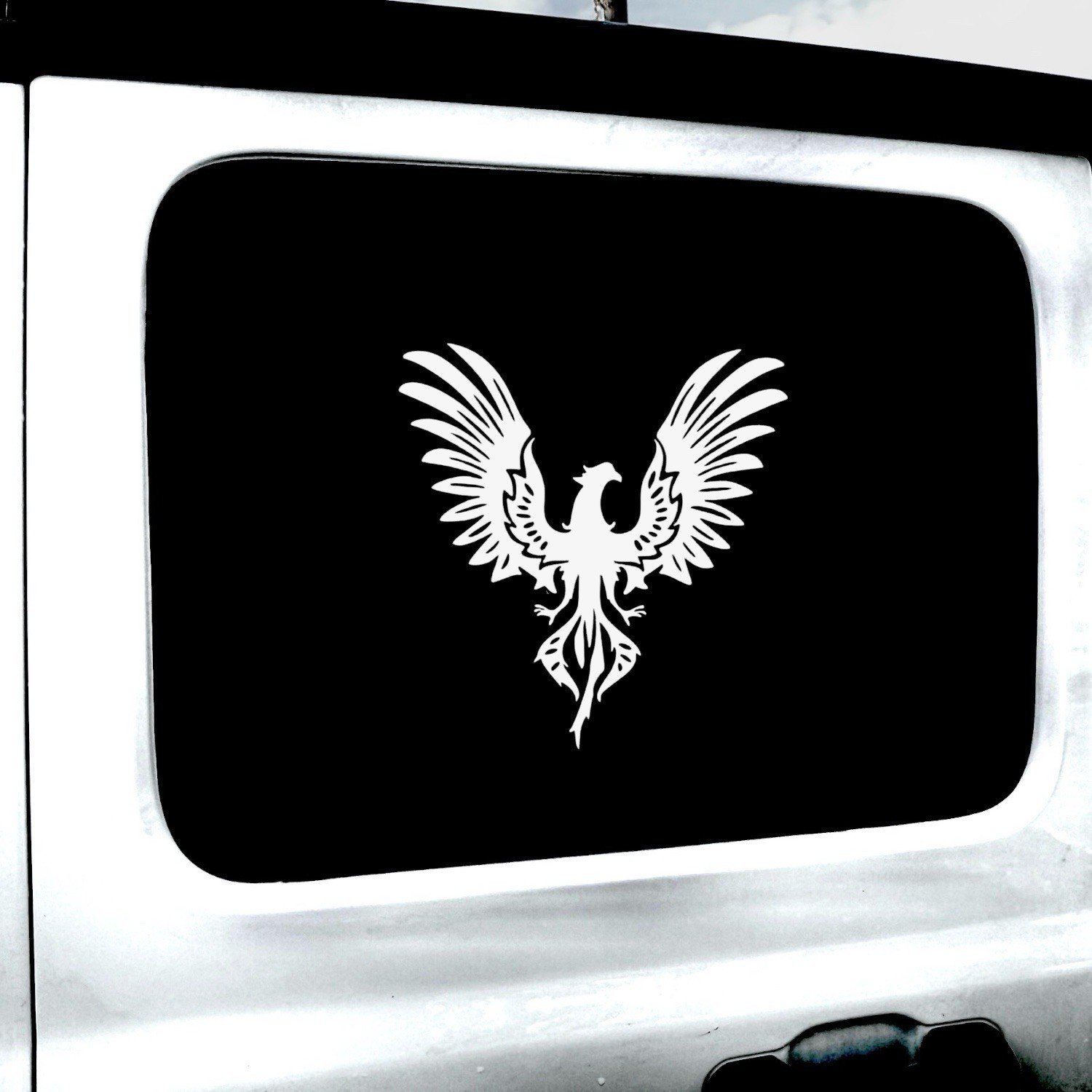 PHOENIX FANTASY BIRD Vinyl Decal for SUV Car Truck Bumper Wall Window laptop