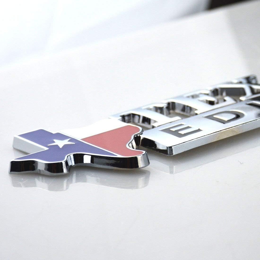 6.5" Weather-Proof Texas Star Flag Emblem Car Sticker – Easy Installation