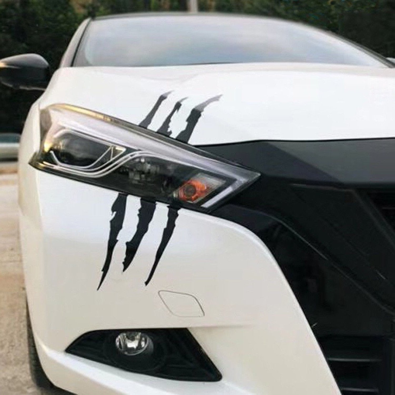 Claw Marks Headlight Decal Available in Twelve Colors!. Genuine ViaVinyl Bran…