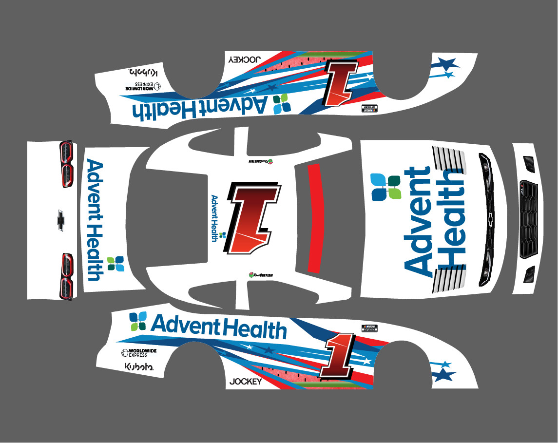 1RC Asphalt Latemodel Wrap Chastain Watermelon