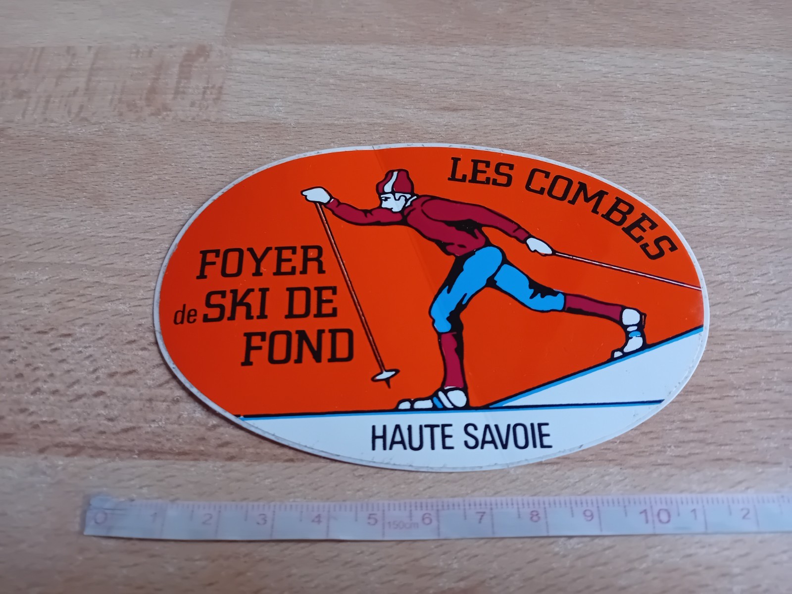 Ski Resort Hearth Sticker – Les Combes – Haute Savoie