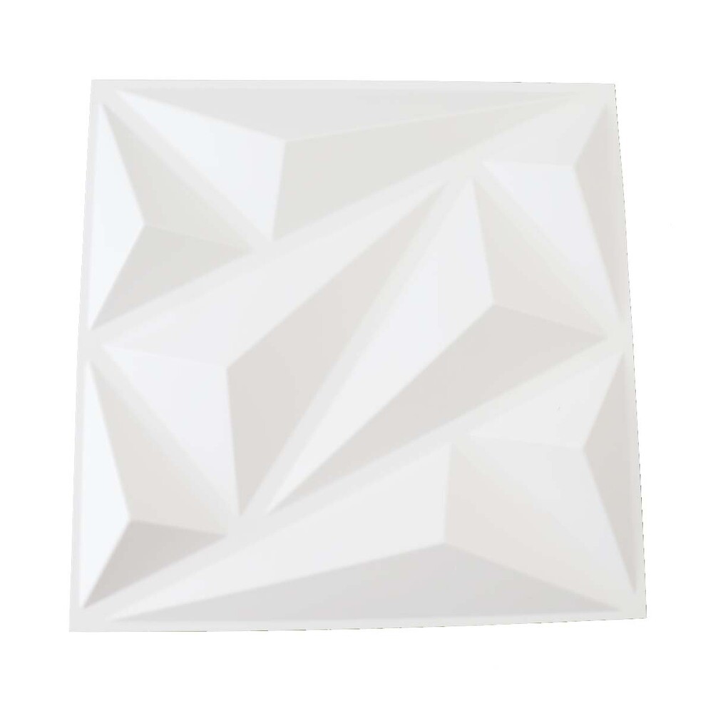 12pcs 3D Wall Panel Decorative Wall Ceiling Tiles Cladding Wallpaper Waterproof