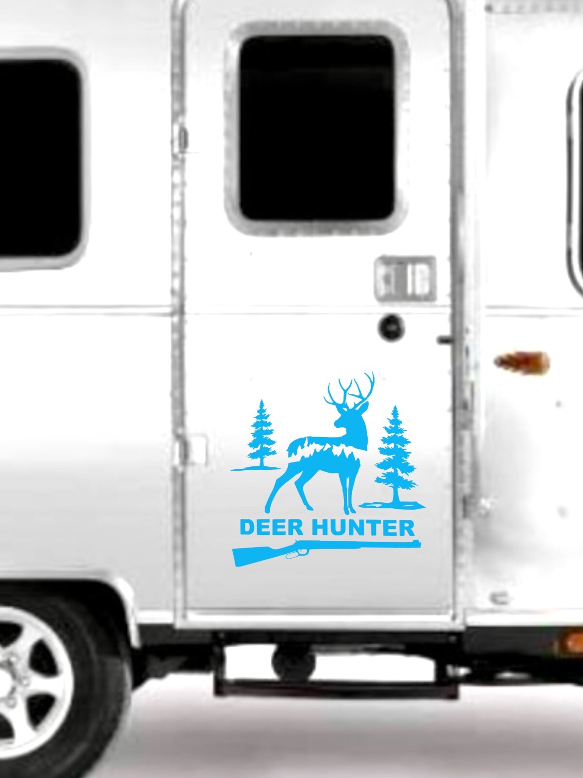 DEER HUNTER DECAL FOR ATV Car Truck SUV Bumper Wall Laptop window sm l
