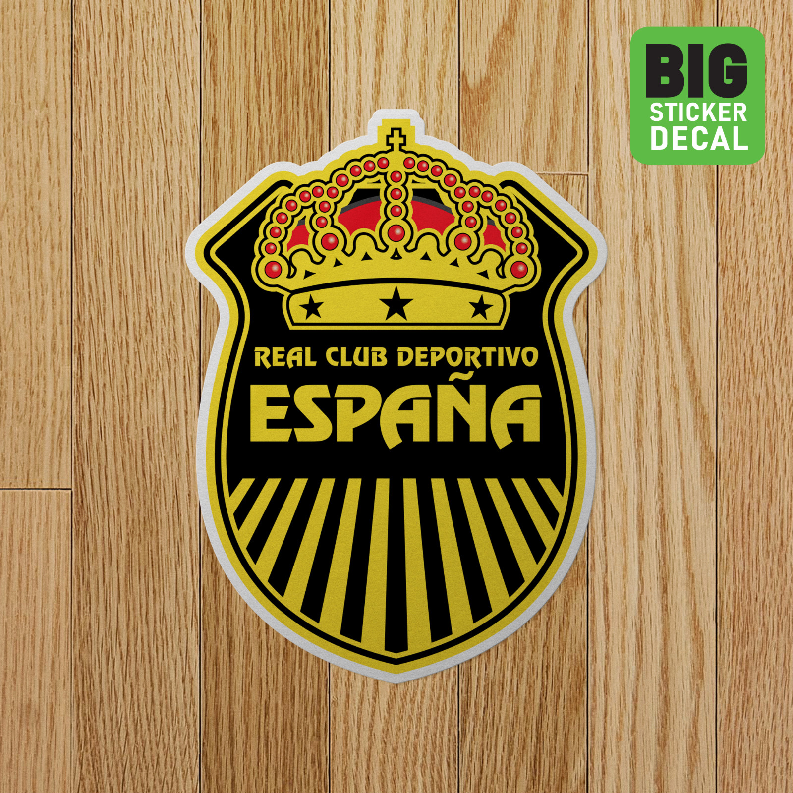 Real España Honduras Big Laminated Vinyl Sticker Car Decal Calcomania Carro