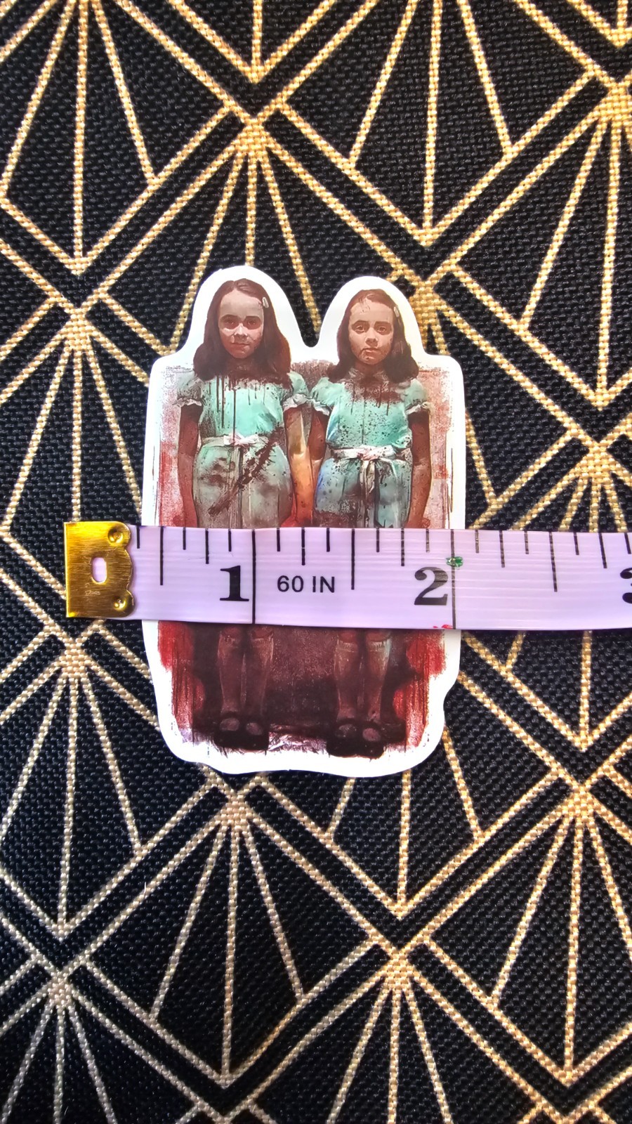 Horror Movie Mystery Stickers 5 pc – Halloween Scary Vinyl Random Killer Lot