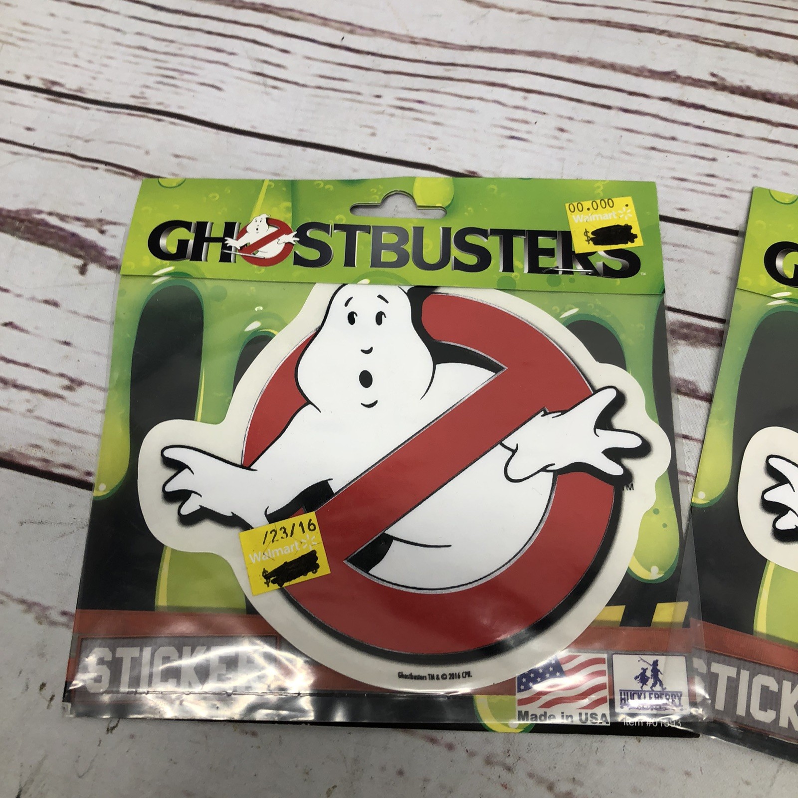 Lot Of 3 Ghostbusters Vinyl Car Sticker Decal 5.5" x 4.75" New 2016