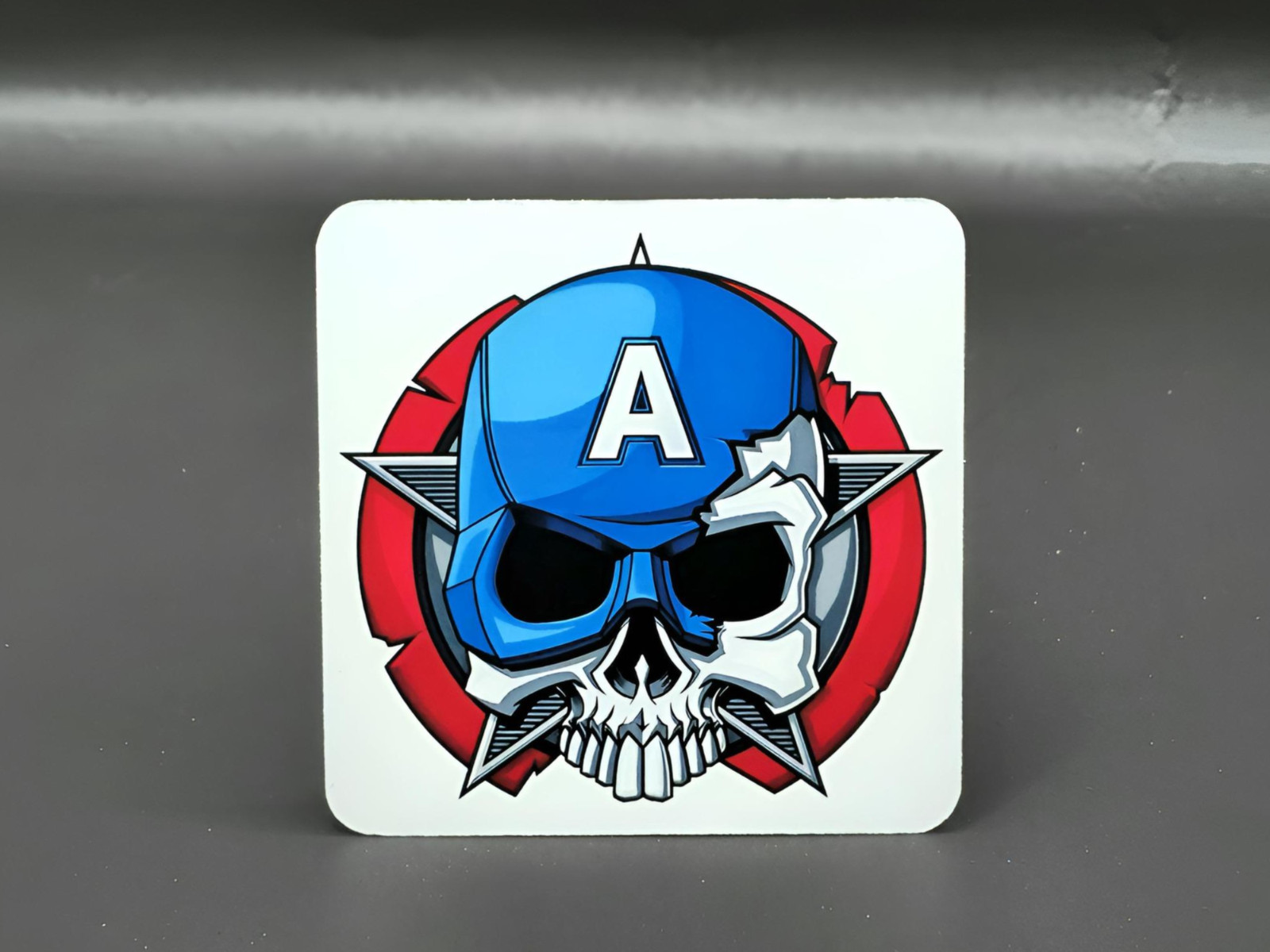 Captain America Inspired Stickers Steve Rogers MCU Marvel Vinyl Decals Shield