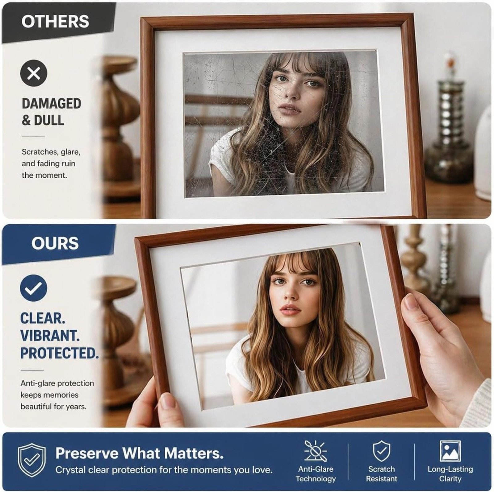 Clear Contact Paper Vinyl Wrap Self Adhesive Wall Protector Film 11.8×78.7