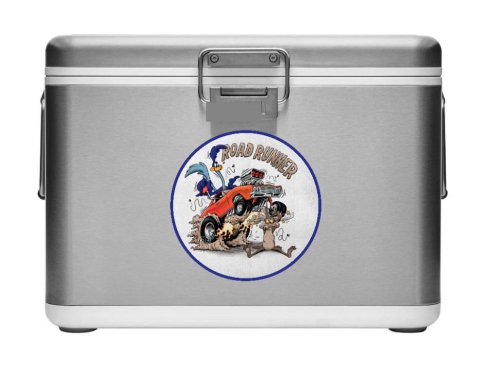 Roadrunner and Coyote – 4" Vinyl Decal Car Truck Trailer Cooler Laptop Board Bar