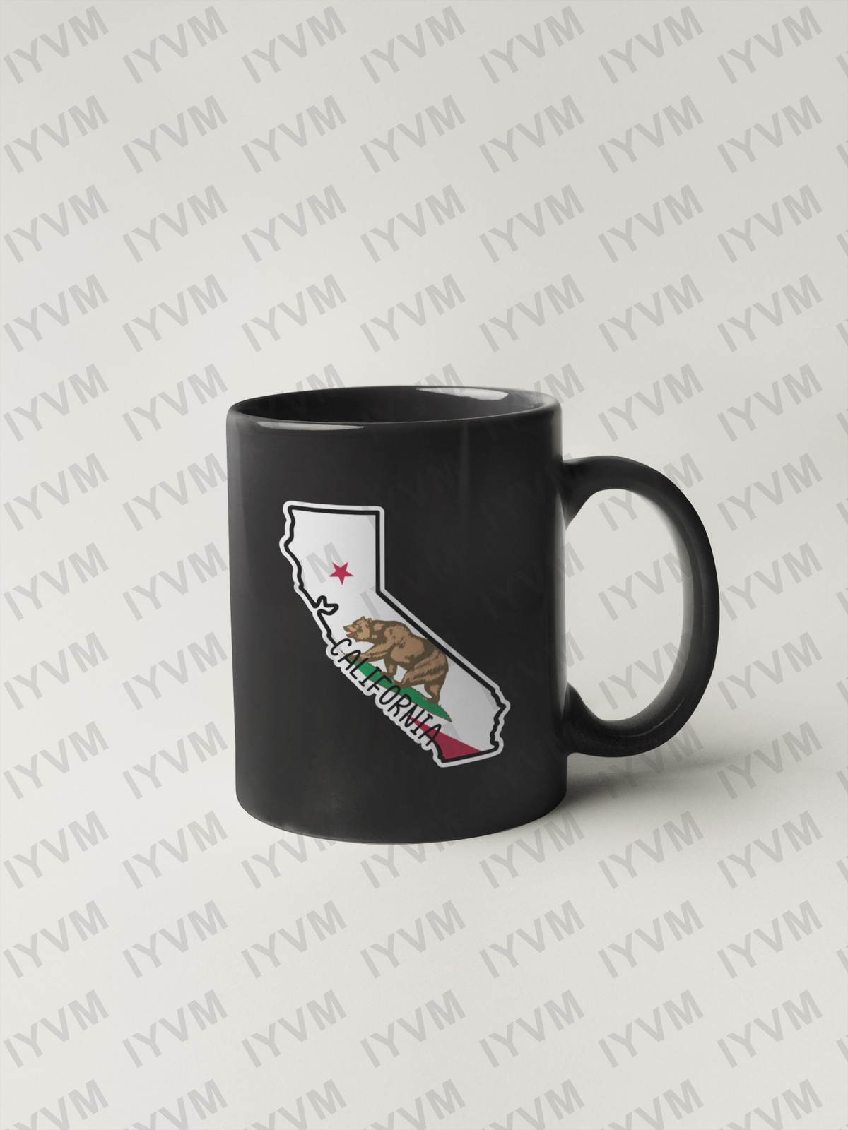 State of California Flag Map Sticker Decal USA California State