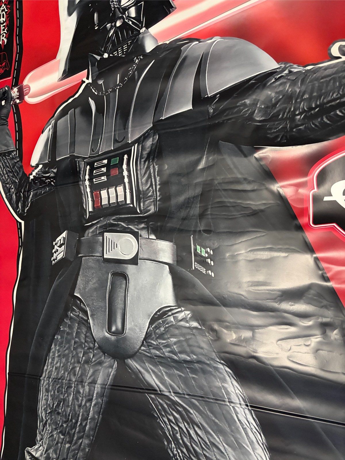 New 2008 Star Wars Darth Vader Jumbo Lifesize Fathead Wall Sticker Decal