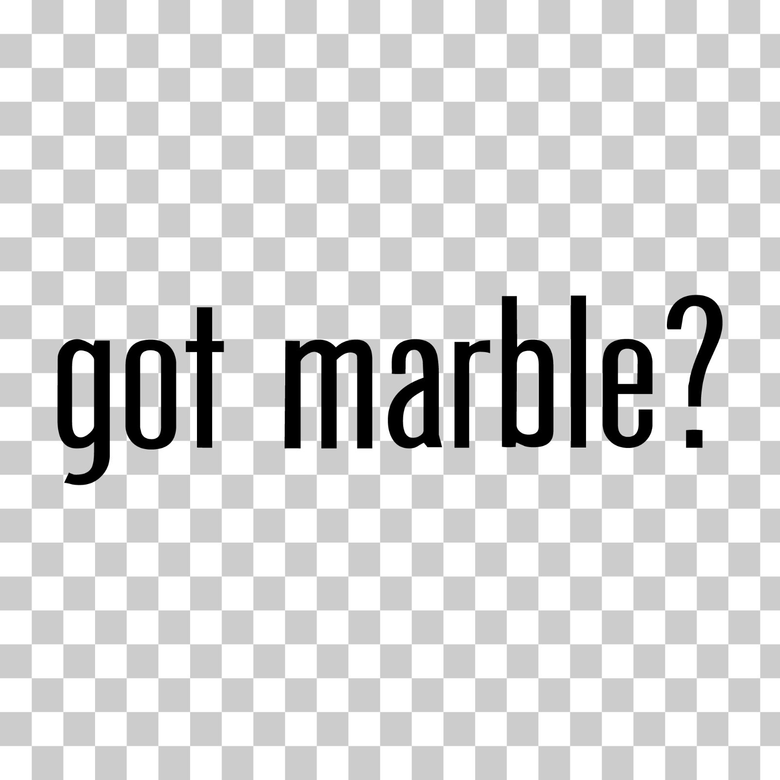 Got Marble? Custom Vinyl Sticker Decal Interior Design Stone Home Decor