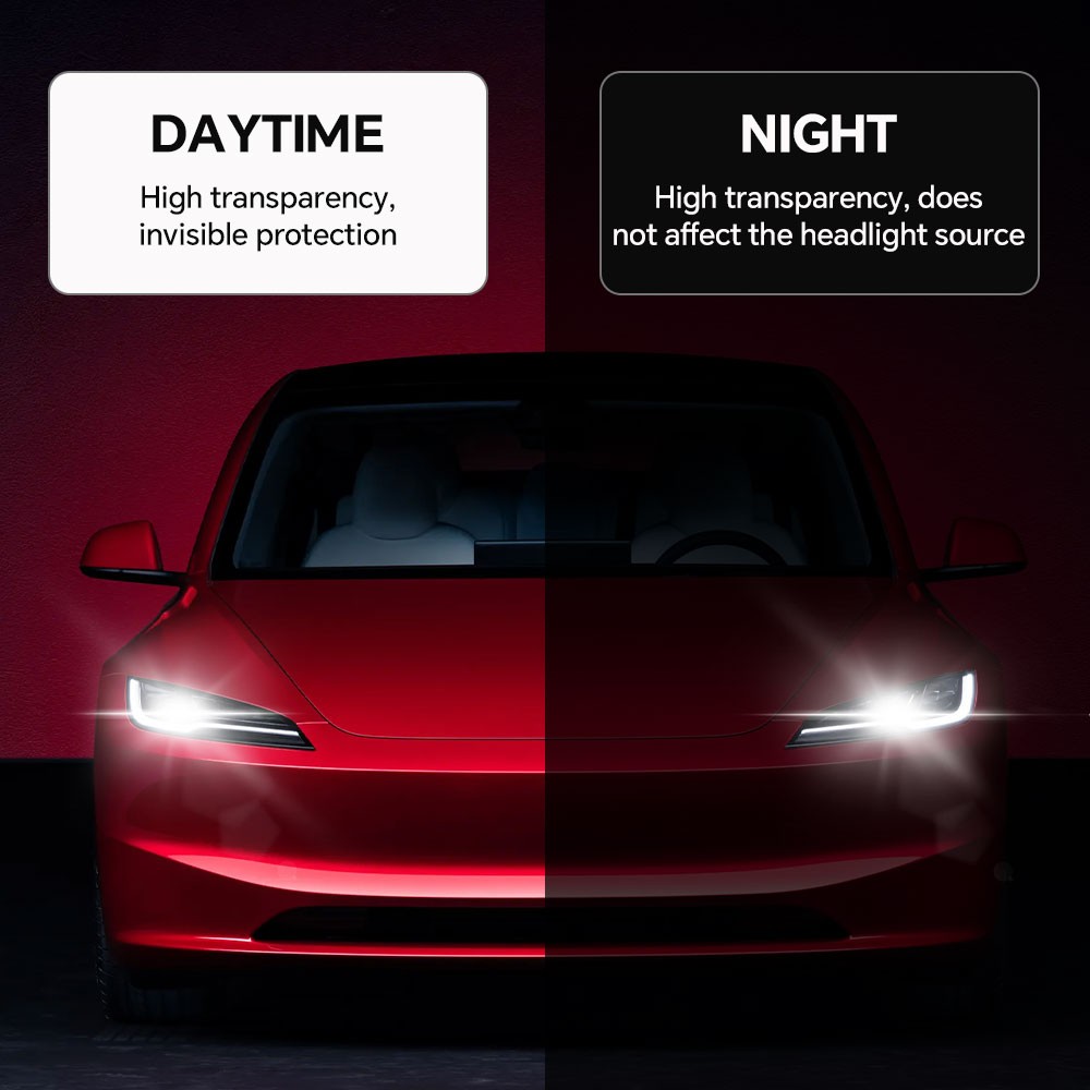 For Tesla Model 3 Highland 2024 Precut Car Full Body Paint Protection Film Clear