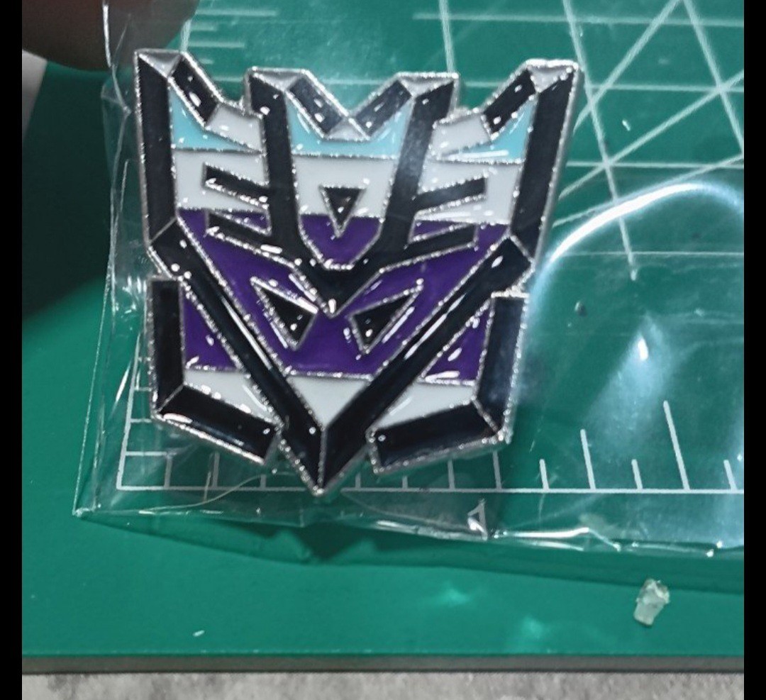 TRANSFORMERS X DECEPTICON X G1 LOGO EMBLEM