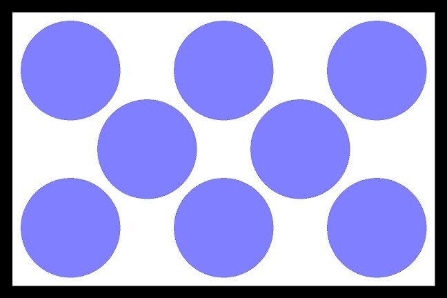 Polka Dot Circles Vinyl Decals Waterproof Outdoor Multiple Colors and Sizes