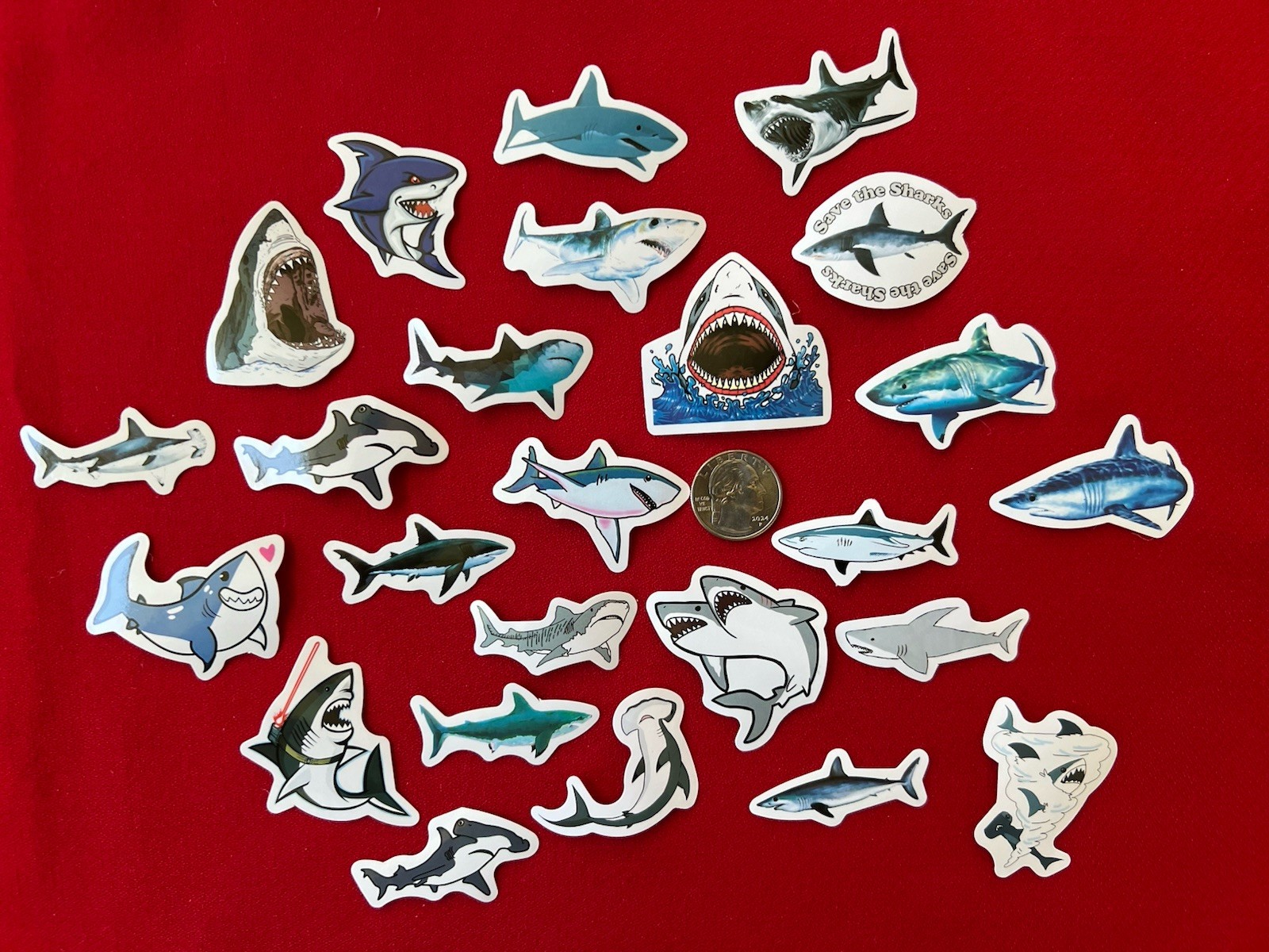 Shark Stickers (25)