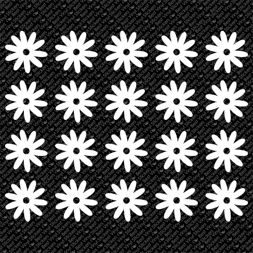 DAISY PICK COLOR / SIZE WALL ROOM FRAME PROJECT DECORATION DECAL STICKER (D-01)