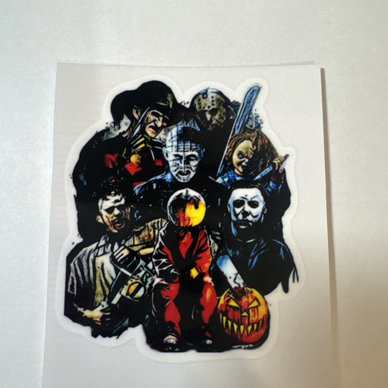 Horror Movie Characters Decal Vinyl Sticker