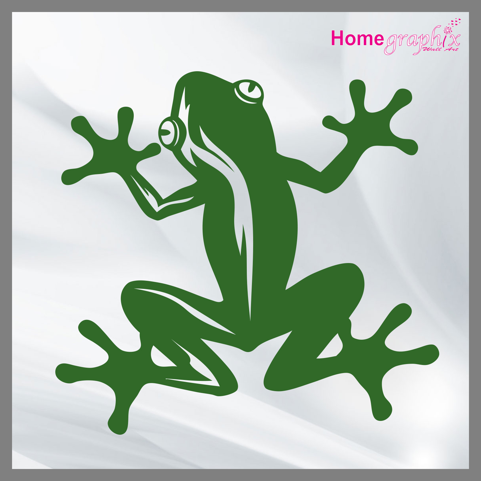 Frog Wall art Sticker Nature Wall Quote Sticker Decal Mural Art bedroom