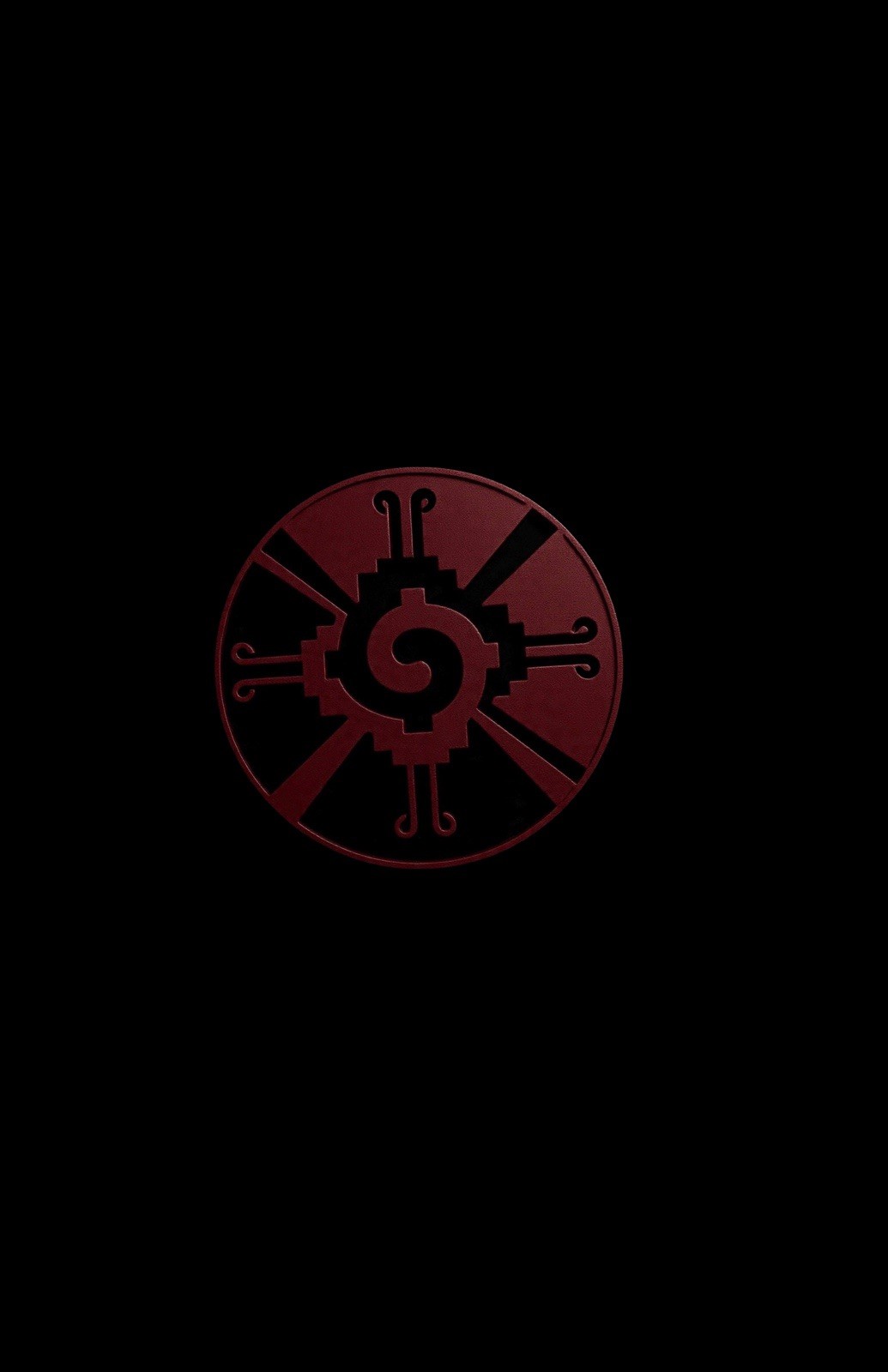 Hunab Ku Sticker, Decal Permanent Vinyl, Mexico, Mayan, Guitar , Desk, laptop