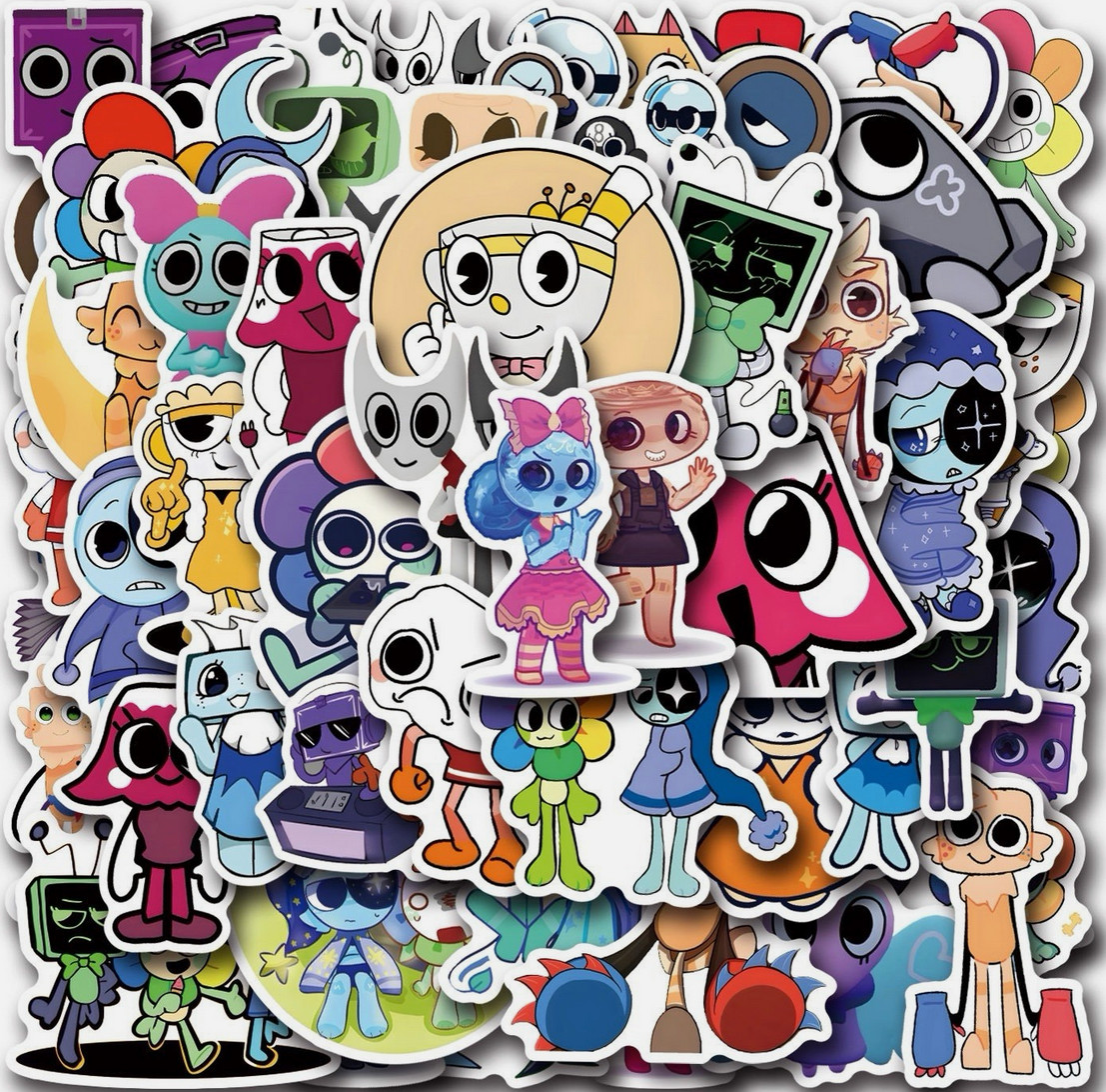 LOT OF 10 PCS random DANDYs WORLD characters Astro Bassie Render toons game