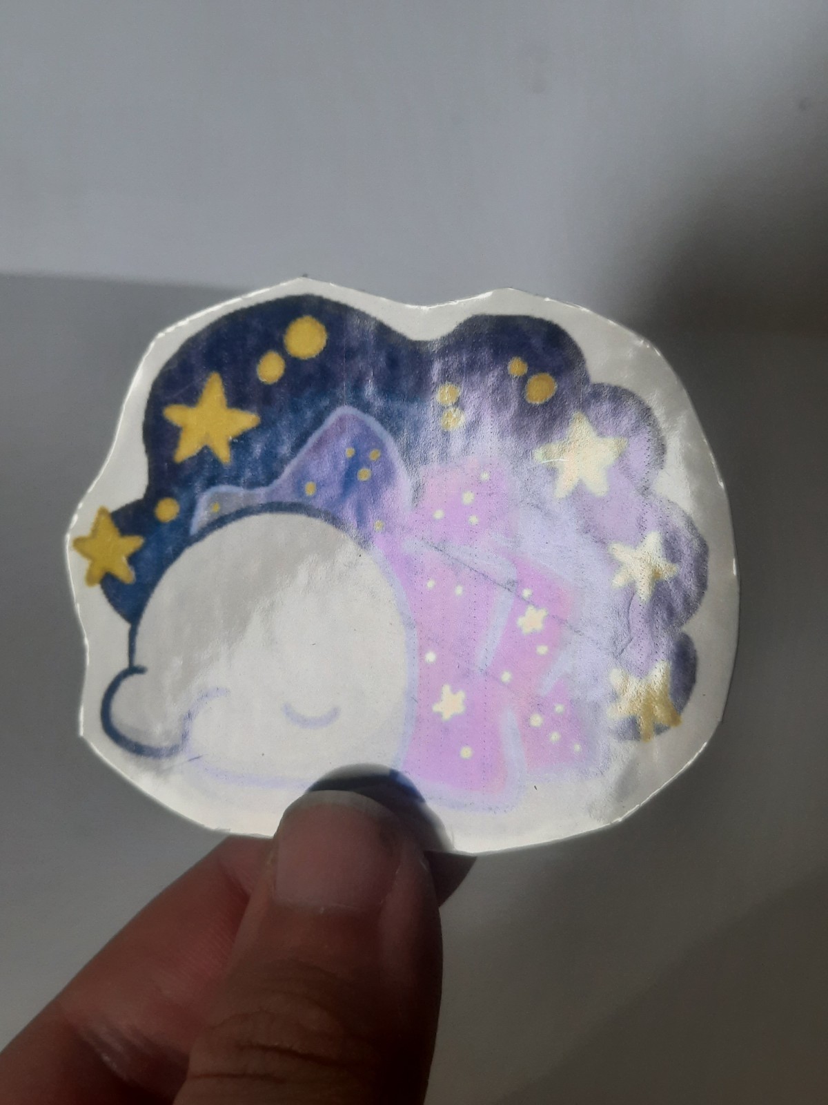 Sleepy Snom Sticker Hand Cut ~3" x 2" Jess-Sketch Original Cute Pokemon Sticker