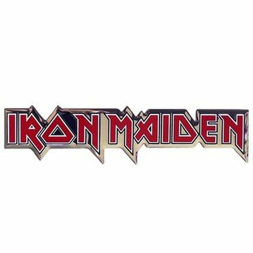 IRON MAIDEN – METALLIC STICKER – 6 x 1.5 – BRAND NEW 8483