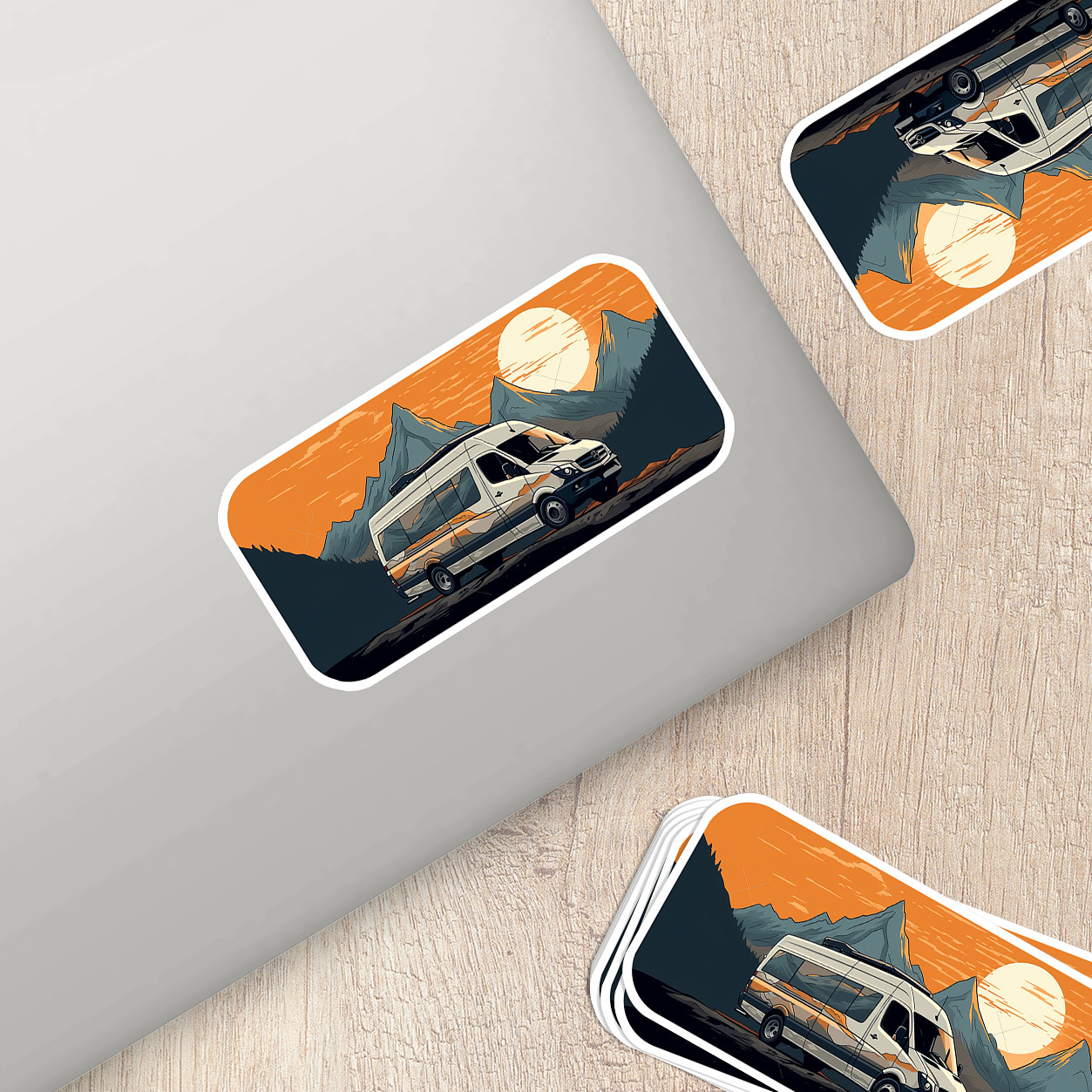 Van Life Vinyl Sticker – Celebrate the Freedom of the Road