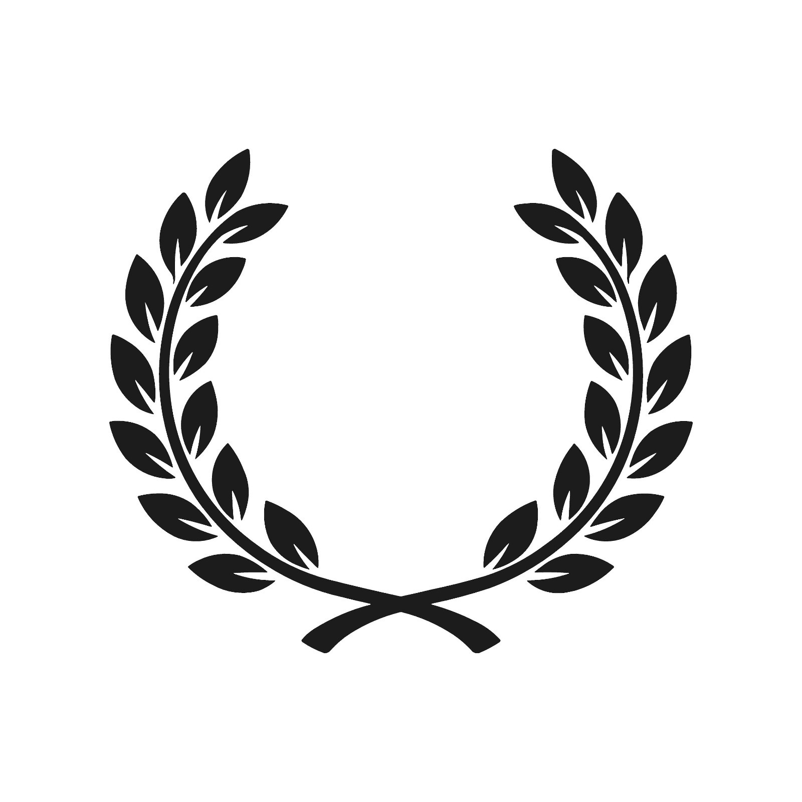 Laurel Wreath Emblem Vinyl decal car Victory Triumph sticker
