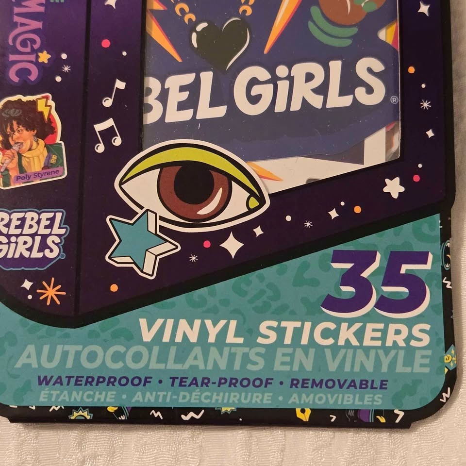 Rebel Girls 35 Vinyl Sticker Pack Celebrate Black Girl Magic New Stickers [TE]