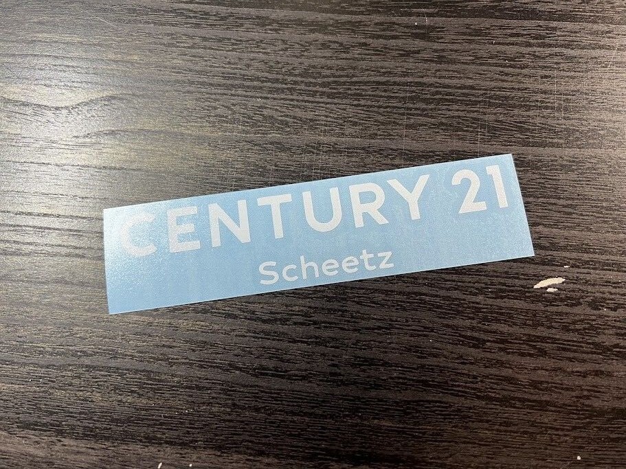 Your Logo Vinyl Decal – Any Single Color Logo Die Cut Custom Decal
