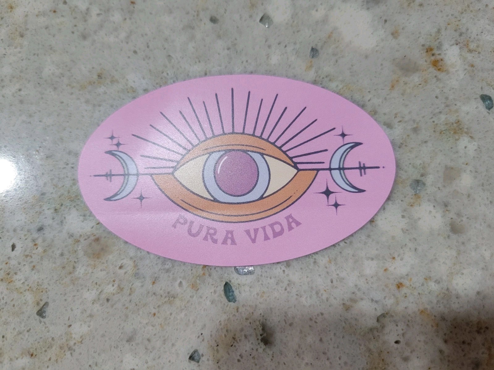 New Pura Vida September 2025 Monthly Bracelet Club Eye STICKER
