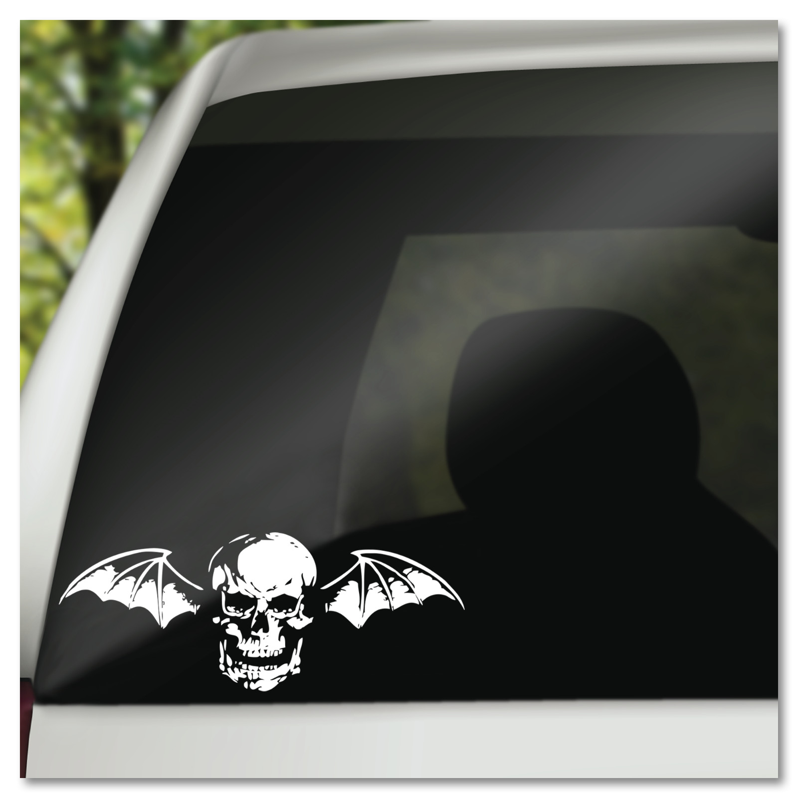 6" Avenged Sevenfold A7X Skull Bat Music Vinyl Decal Sticker