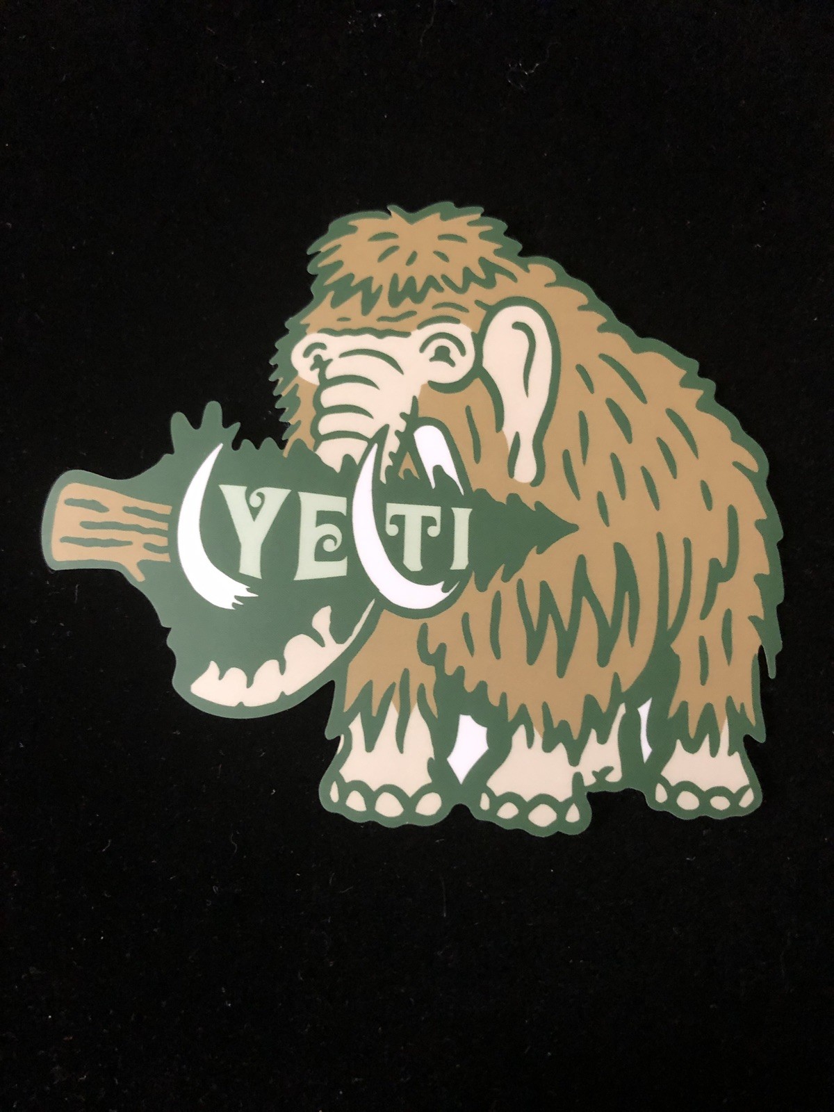 Rare Yeti Mastodon Sticker
