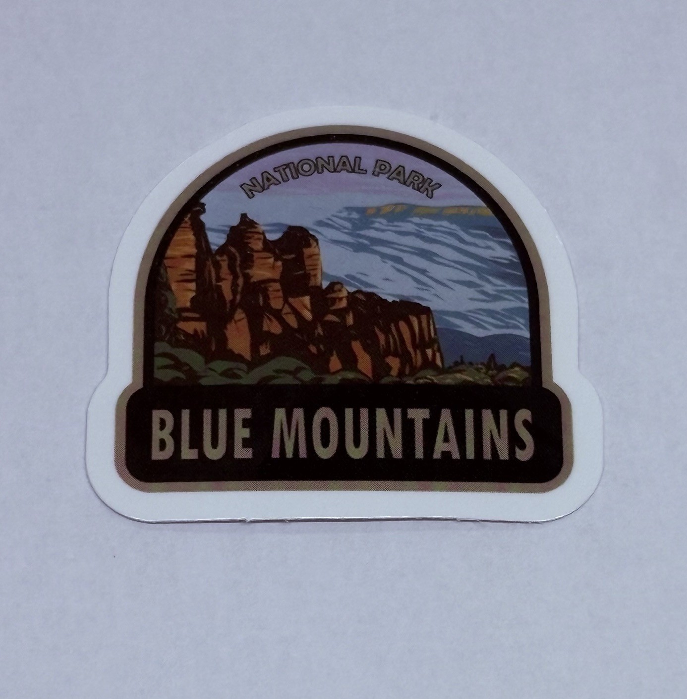 Blue Mountains National Park Sticker Decal Travel Souvenir Art Australia Tc6