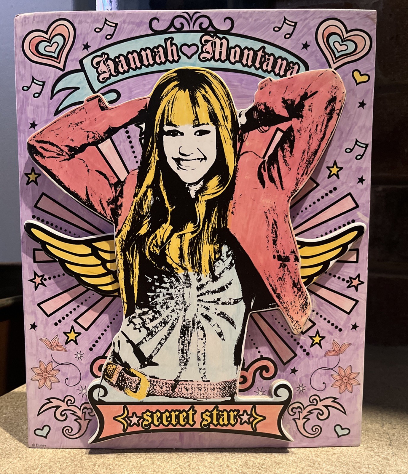 Chroma Graphics 6111 Disney 6" x 8" Hannah Montana Decal (Missing Guitar)
