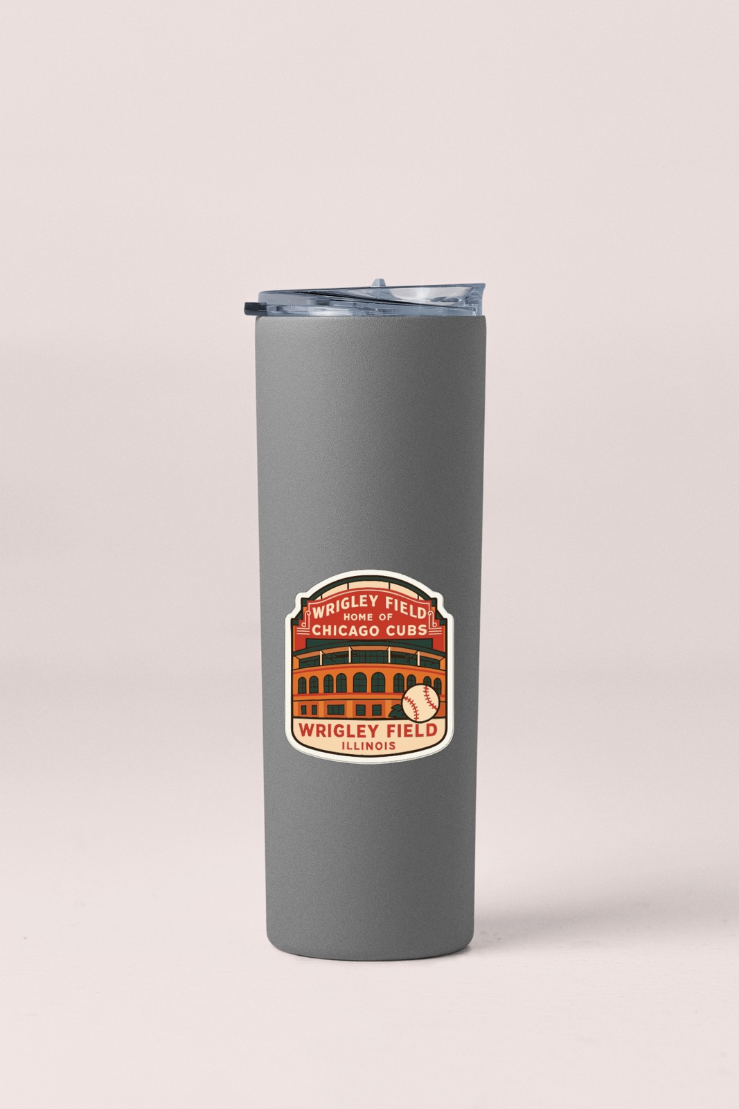 Wrigley Field Illinois Sticker Decal Vinyl Die-Cut Symbolic Landmark Design