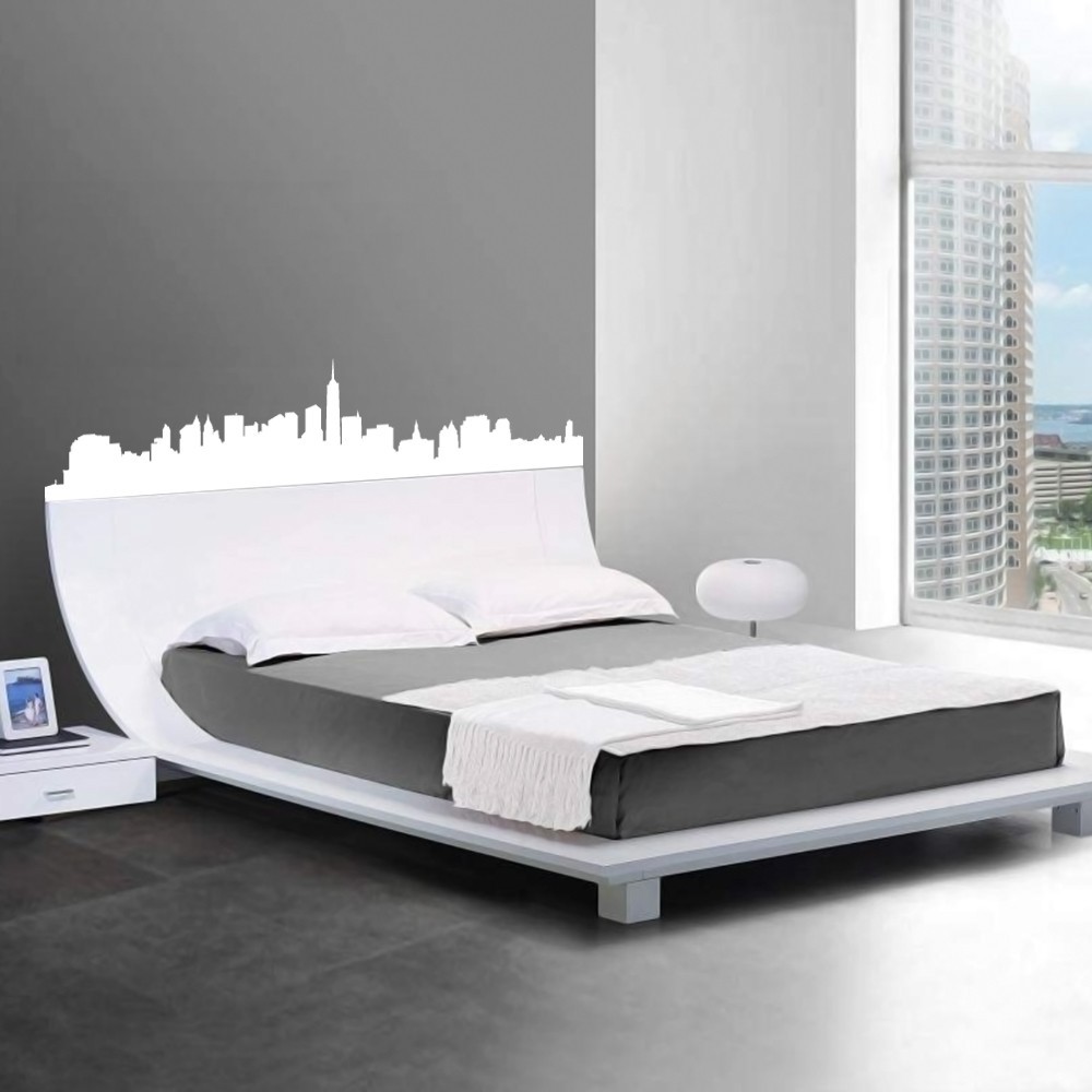 NEW YORK CITY Skyline Vinyl Wall Sticker Decal 15"h x 60"w