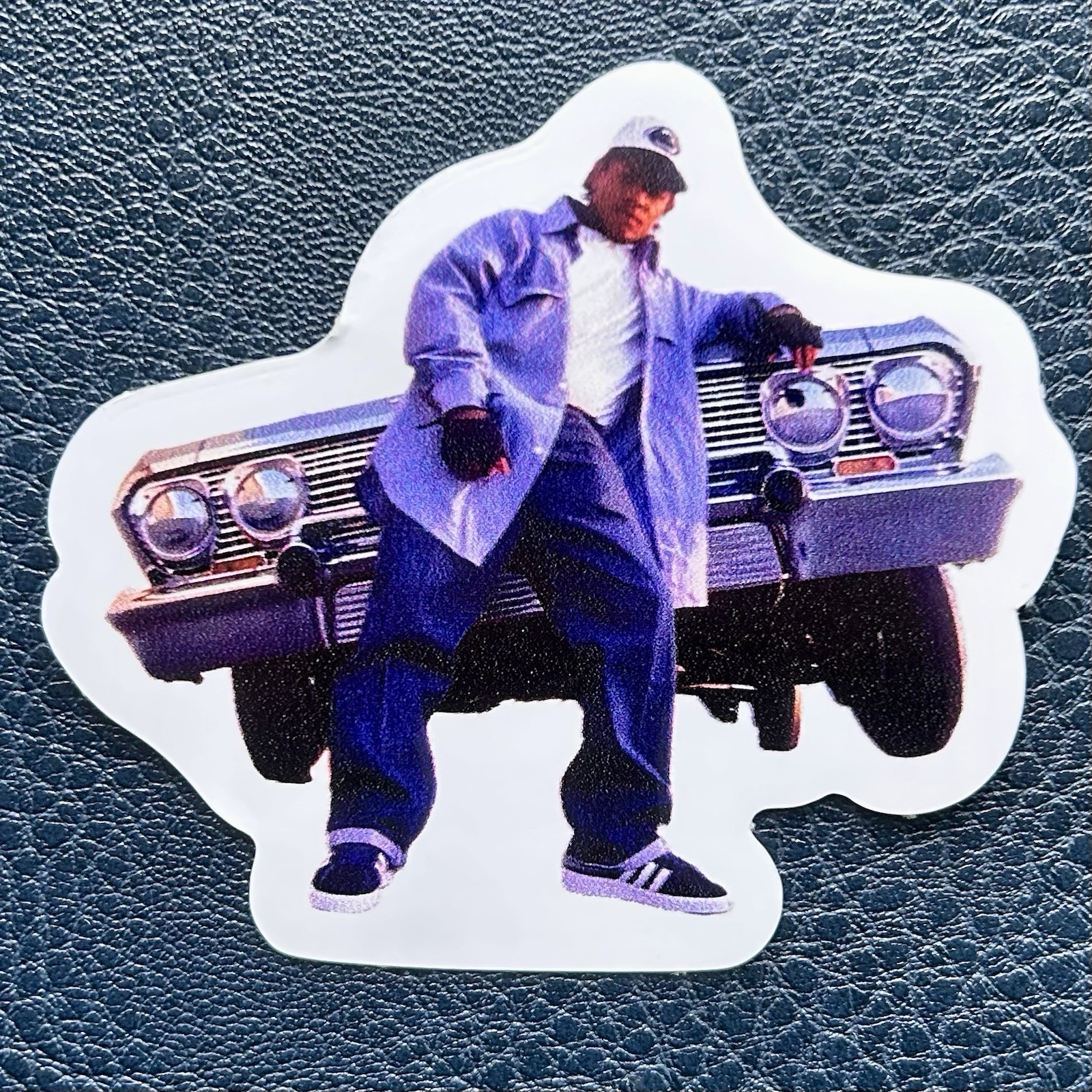 Eazy-E 3” Multi-Color Vinyl Decal Sticker NWA Lowrider 64 Impala Rap 90s