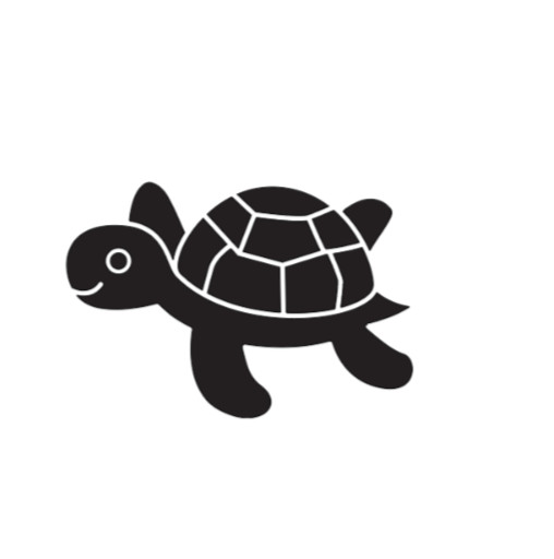 Cute Turtle Vinyl Decal Sticker Car Truck Window Laptop Beach Ocean Sticker