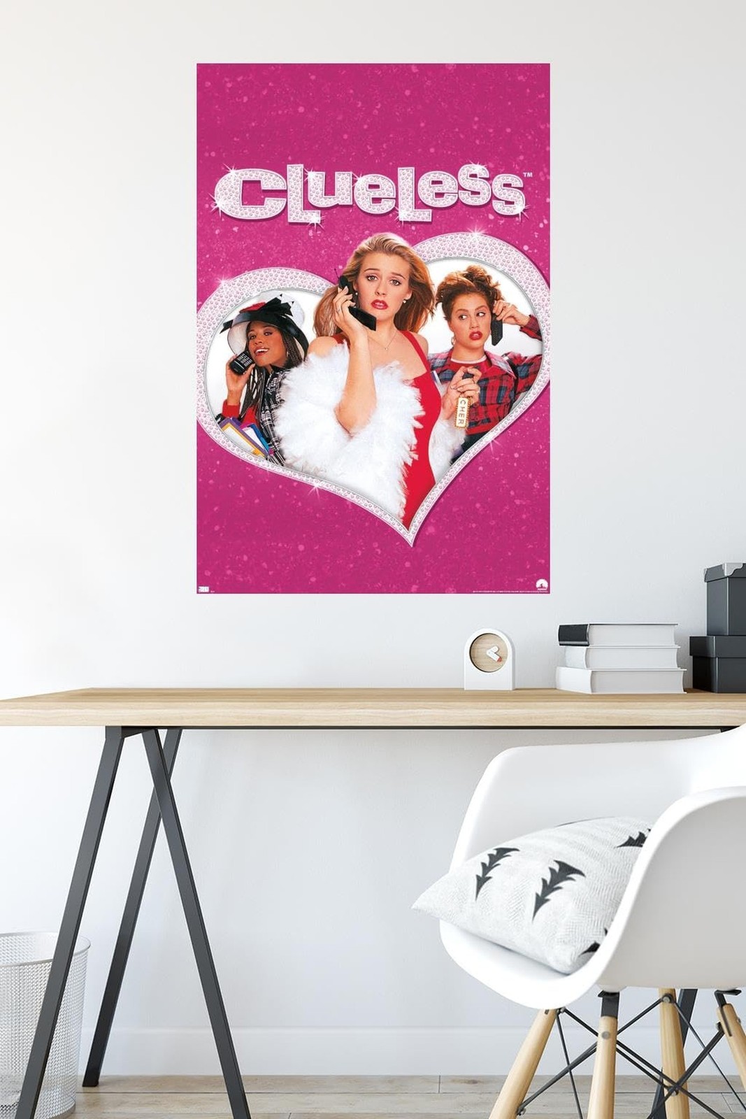 Trends International Clueless – Pink Wall Poster, 22.375" x 34", Premium Unfr…