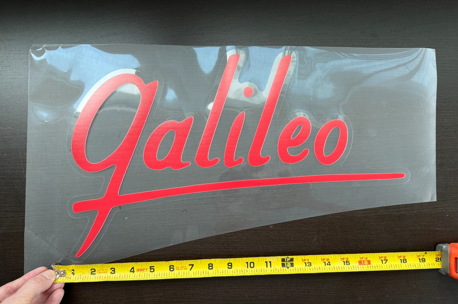 Galileo TOS Style Shuttlecraft Kiss Cut All Weather Decals (2)