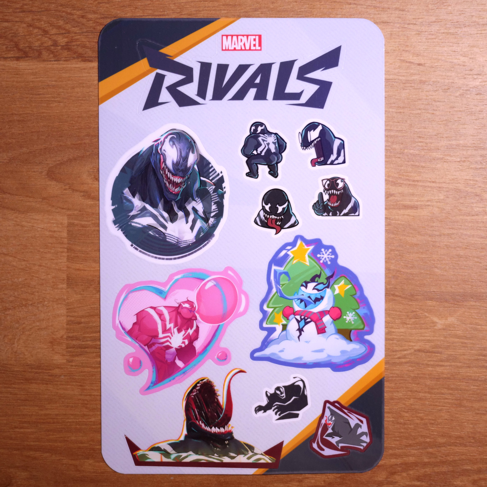 Marvel Rivals Venom Sticker Sheet