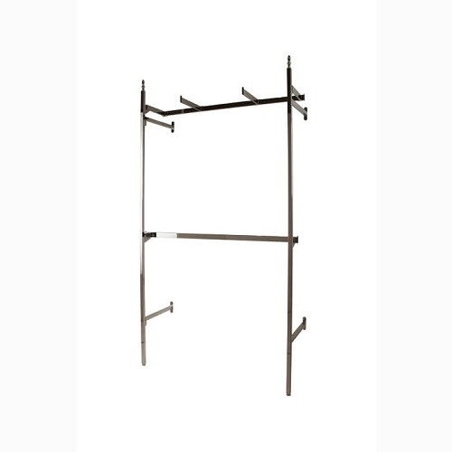 Econoco KF5 1" Square Tubing Outrigger with Universal Slotting (Pack of 8)