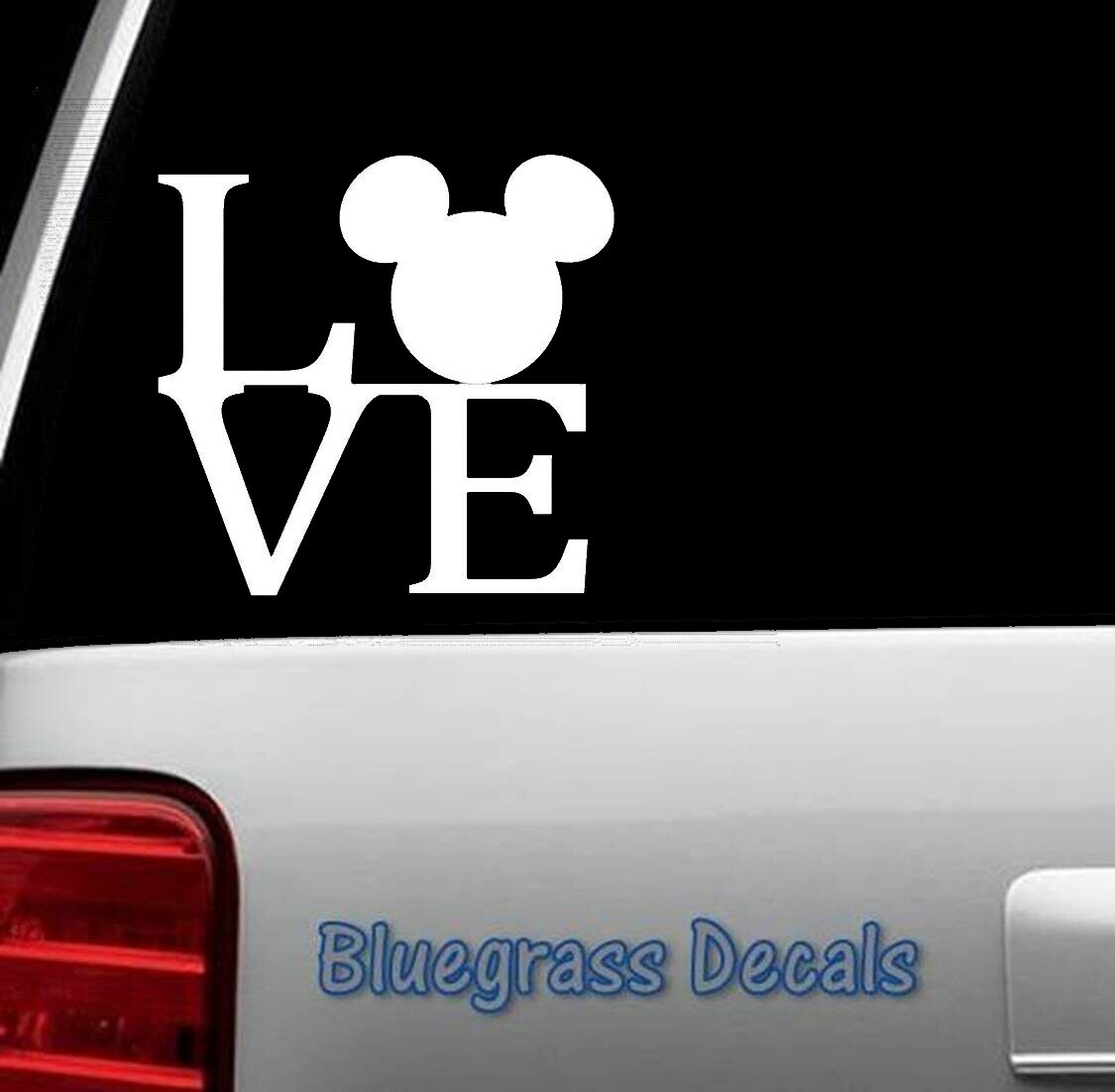 Mickey Mouse Ears Decal Sticker for Car Window D1028