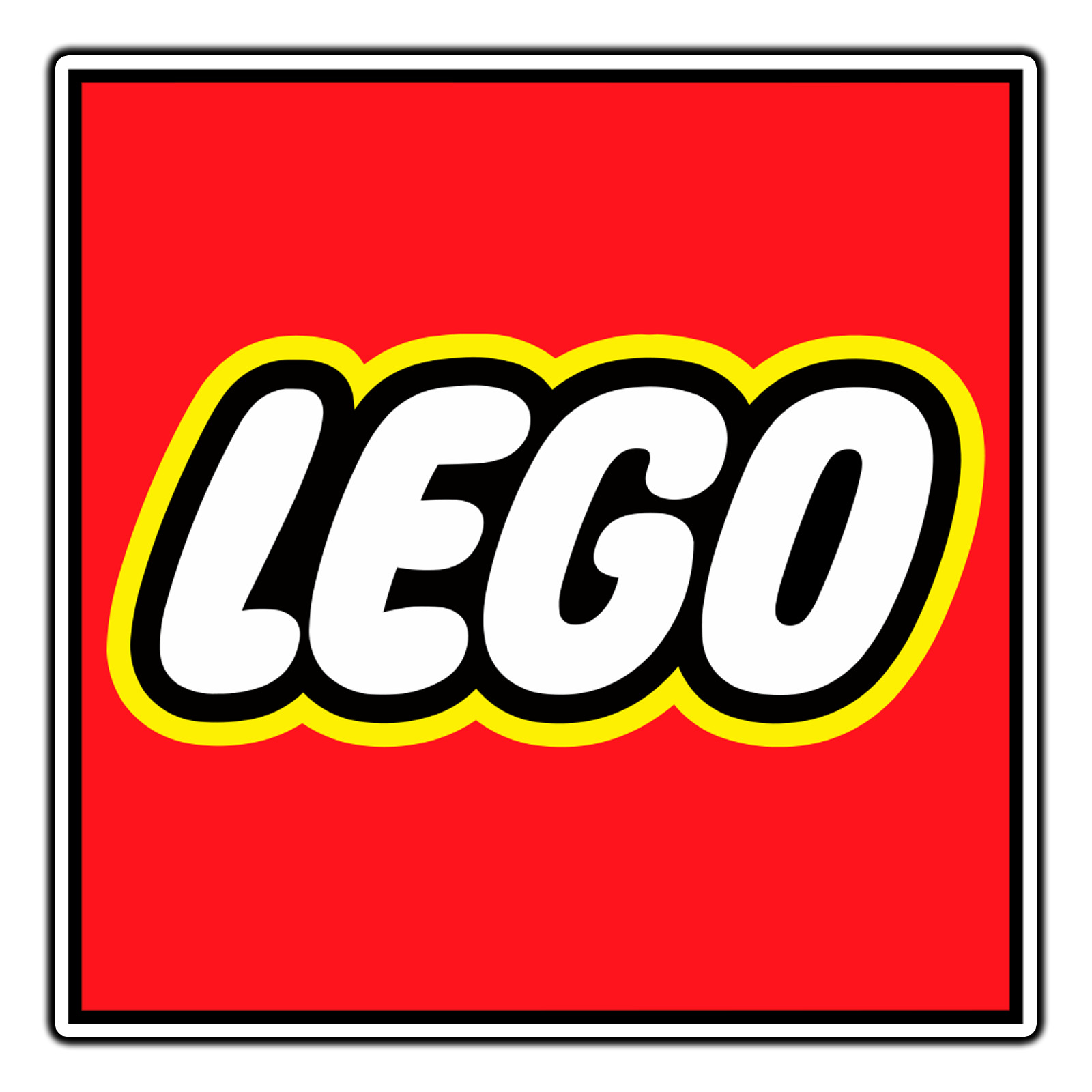 #3065 Lego Logo #1 Sticker Brand Waterproof Vinyl Decal Die-Cut Car