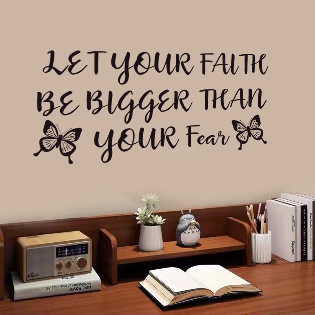 9PCS Vinyl Wall Quotes Decals Inspirational Wall Stickers Peel and Stick Moti…