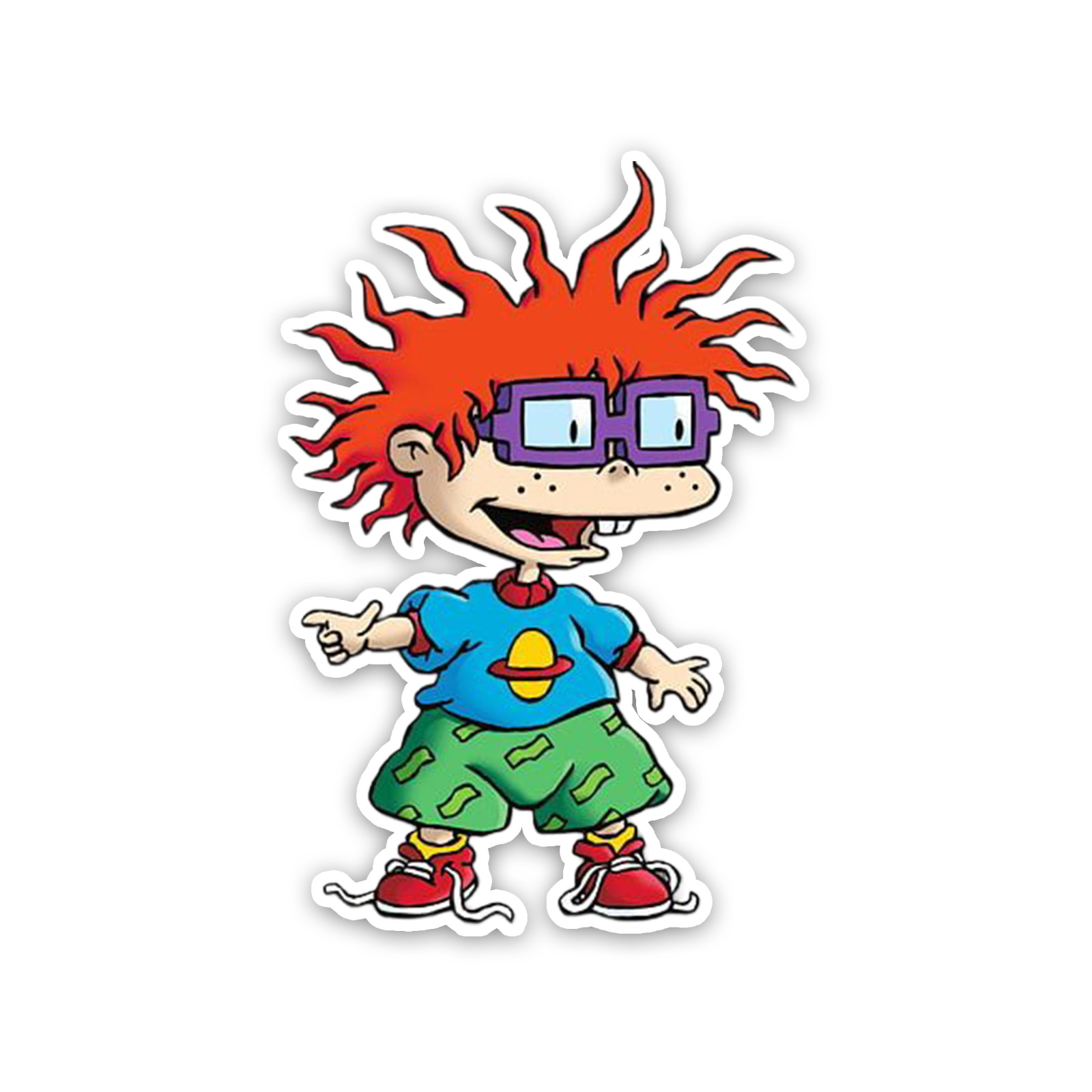 Chucky Sticker 4 inch Vinyl Decal Waterproof The Rugrats Nickelodeon